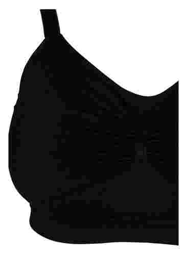 Soutien-gorge sans coutures avec doublure, Black, Packshot image number 2