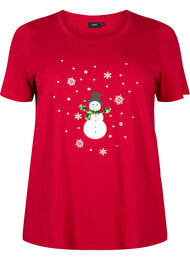 T-shirt de Noël à paillettes, Tango R. W. Snowman, Packshot
