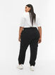 Pantalon cargo court avec élastique réglable, Black, Model image number 1