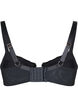 Soutien-gorge rembourré doté de détails de broderie brillants, Noir, Packshot image number 1