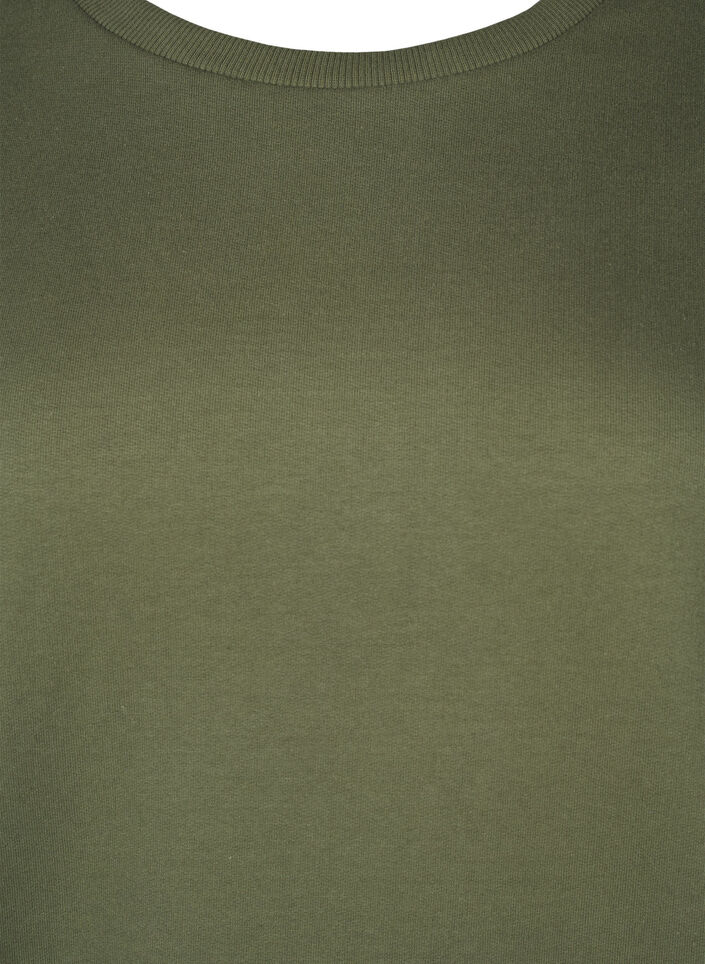 Sweatshirt met geborduurde bloemen, D. L. Green W. emb., Packshot image number 2