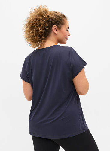 T-shirt basique, Graphite, Model image number 1