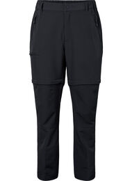 Pantalons de randonnée 2-en-1, Black, Packshot