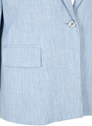Gemêleerde blazer met knoopsluiting, Infinity , Packshot image number 2