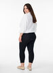 Een 3/4 legging met knopen, Zwart, Model image number 2