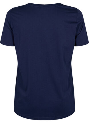 Katoenen t-shirt met tekstopdruk, Night Sky W. Las, Packshot image number 1