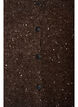 Cardigan met pailletten en knopen, Bruin, Packshot image number 2
