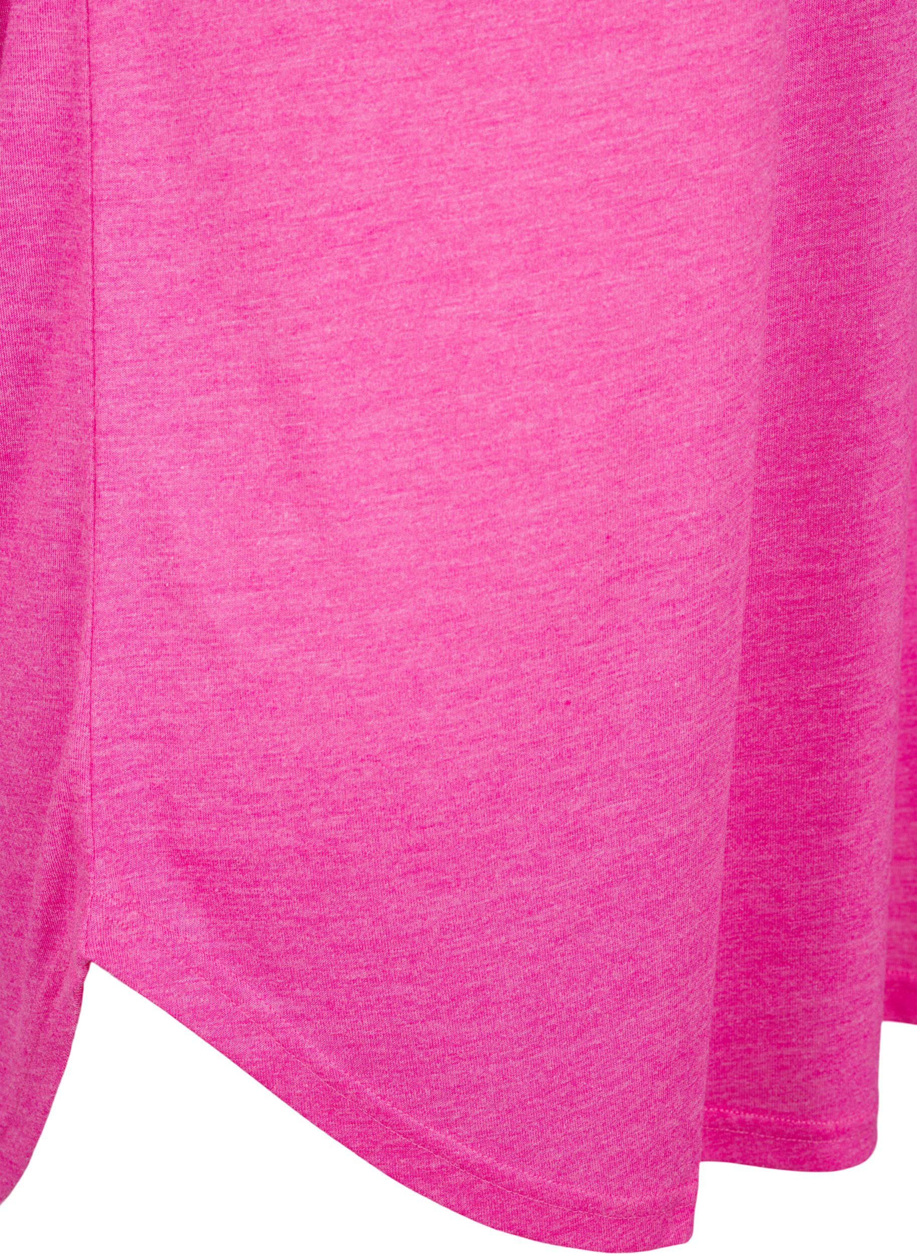 ZizziNachthemd met korte mouwen en tekstprint, 9990, Packshot image number 3