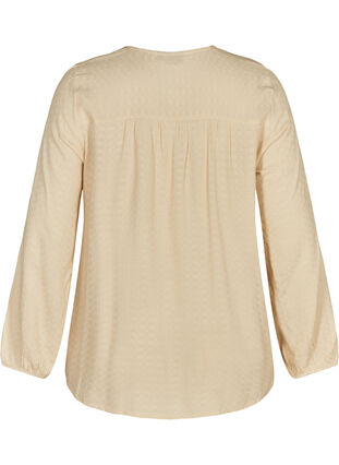 Blouse, Warm Off-white (as SS), Packshot image number 1