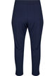 Broek met zakken en sierknopen, Blauw, Packshot image number 1