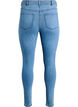Jean Amy taille haute coupe super slim, Bleu, Packshot image number 1