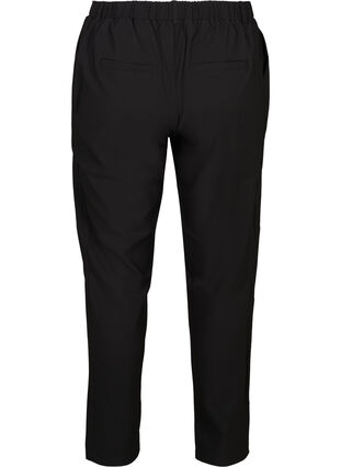 Klassieke broek met stretch, Black, Packshot image number 1