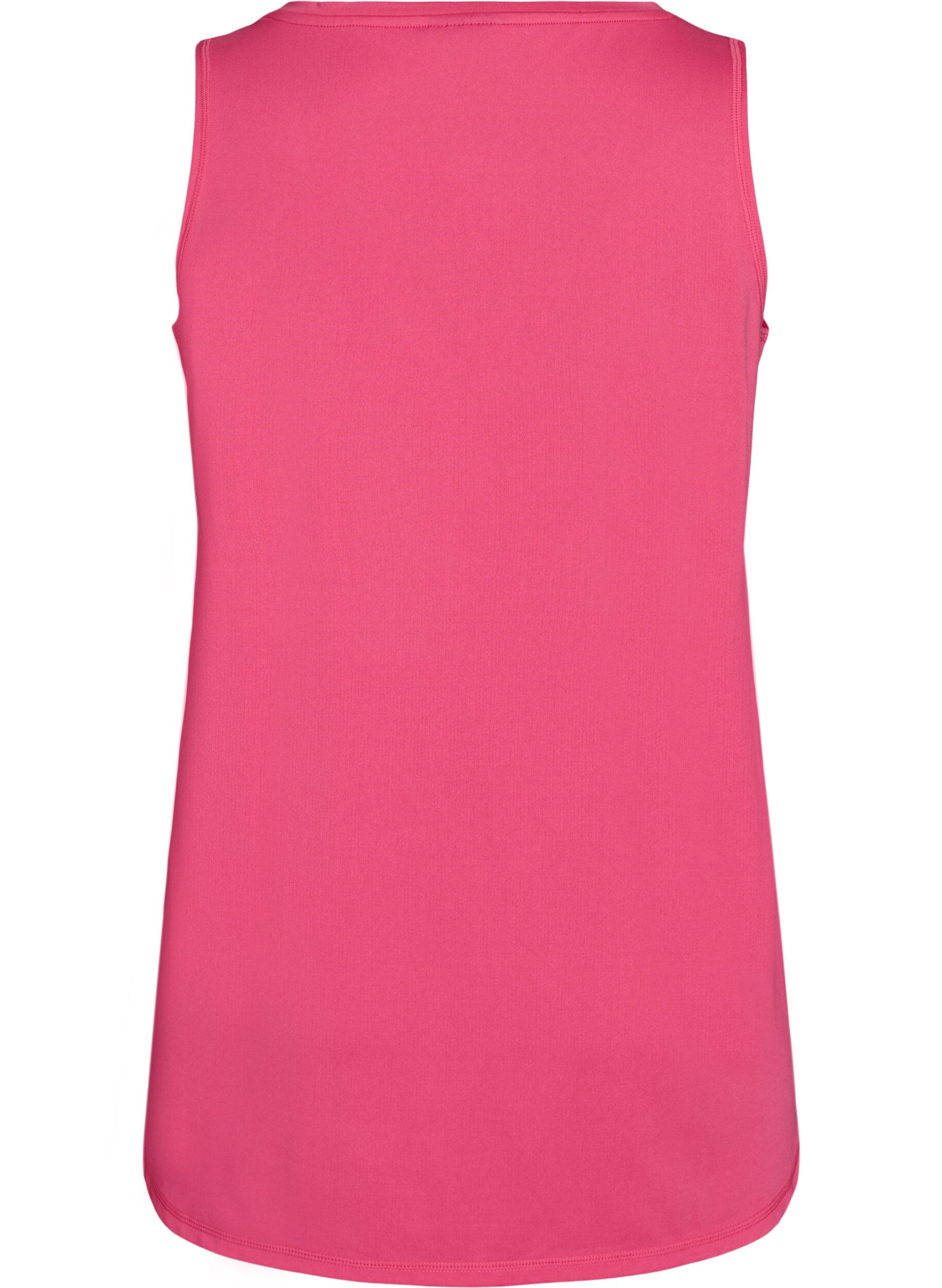 ZizziWorkout top met V-hals, Pink, Packshot image number 1