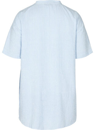 Tunique en coton à imprimé rayé, Skyway Stripe, Packshot image number 1