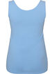 Haut basic uni en coton, Bleu Clair, Packshot image number 1
