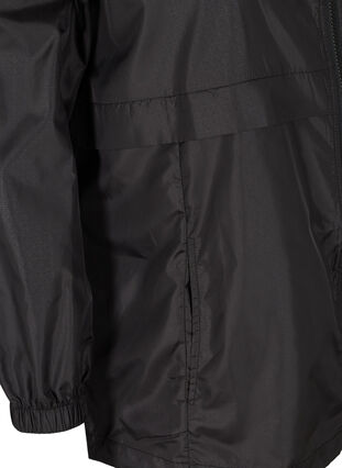 Veste de sport avec fermeture éclair et capuche, Black, Packshot image number 3