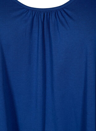 Haut col rond et forme trapèze , Twilight Blue, Packshot image number 2