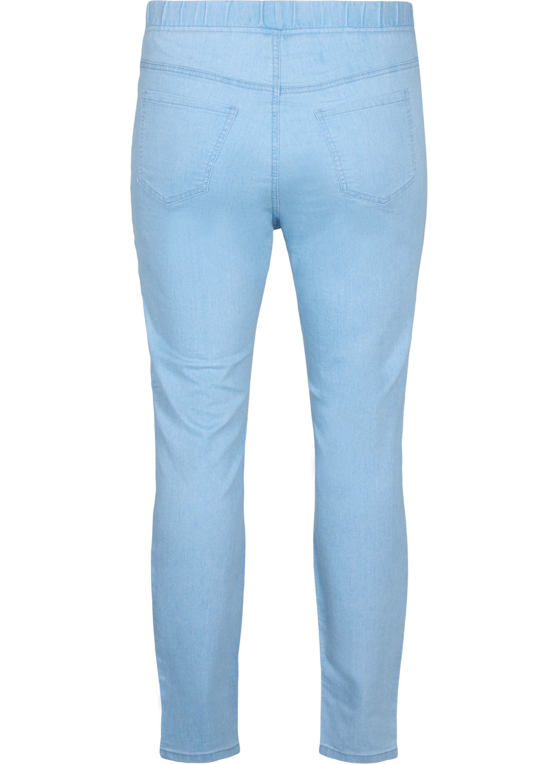 ZizziJeggings met zakken, Light blue, Packshot image number 1