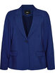 Klassieke blazer met knoopsluiting en zakken, Blauw, Packshot image number 0