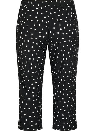 Pantalon ample avec longueur 7/8, Black Dot, Packshot image number 1