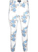 Superslanke Amy jeans met bloemenprint, Wit, Packshot image number 0