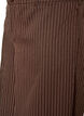 Pantalon coupe amples &agrave; rayures tennis avec strass, Marron, Packshot image number 2