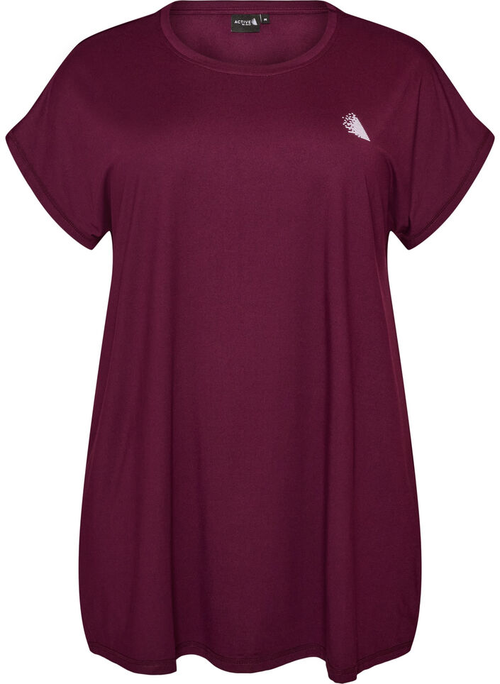 T-shirt d'entra&icirc;nement long, Violet, Packshot image number 0