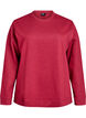 Sweat-shirt &agrave; col ras du cou, Rouge, Packshot image number 0