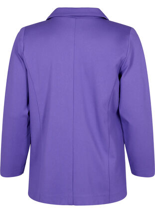 Blazer simple avec bouton et poches décoratives, Ultra Violet, Packshot image number 1