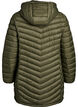 Lichtgewicht jas met zakken en een afneembare capuchon, Groen, Packshot image number 1