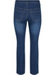 Ellen bootcut jeans met hoge taille, Dark blue, Packshot image number 1