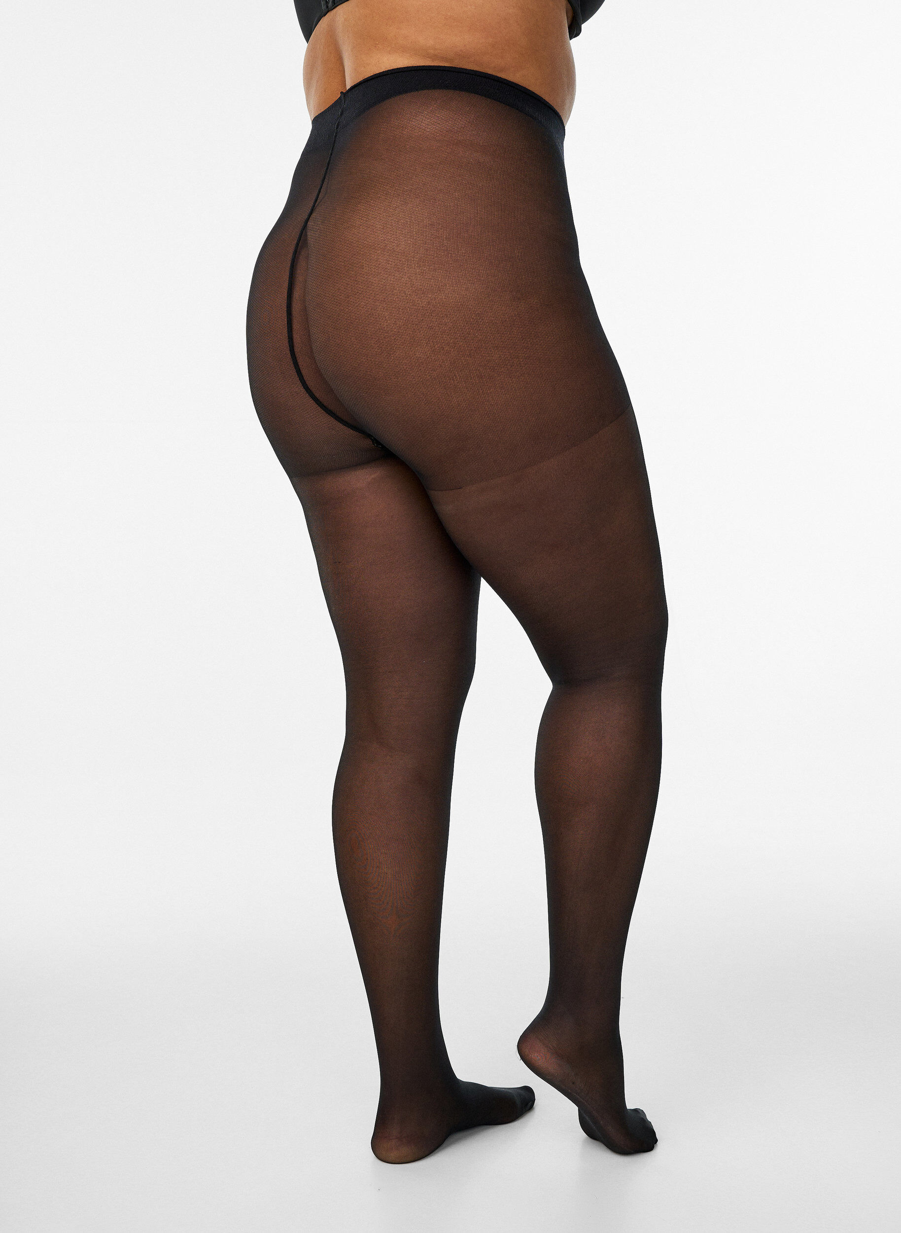 Zizzi Collants 40&nbsp;deniers &agrave; compression l&eacute;g&egrave;re, Noir, Packshot image number 1