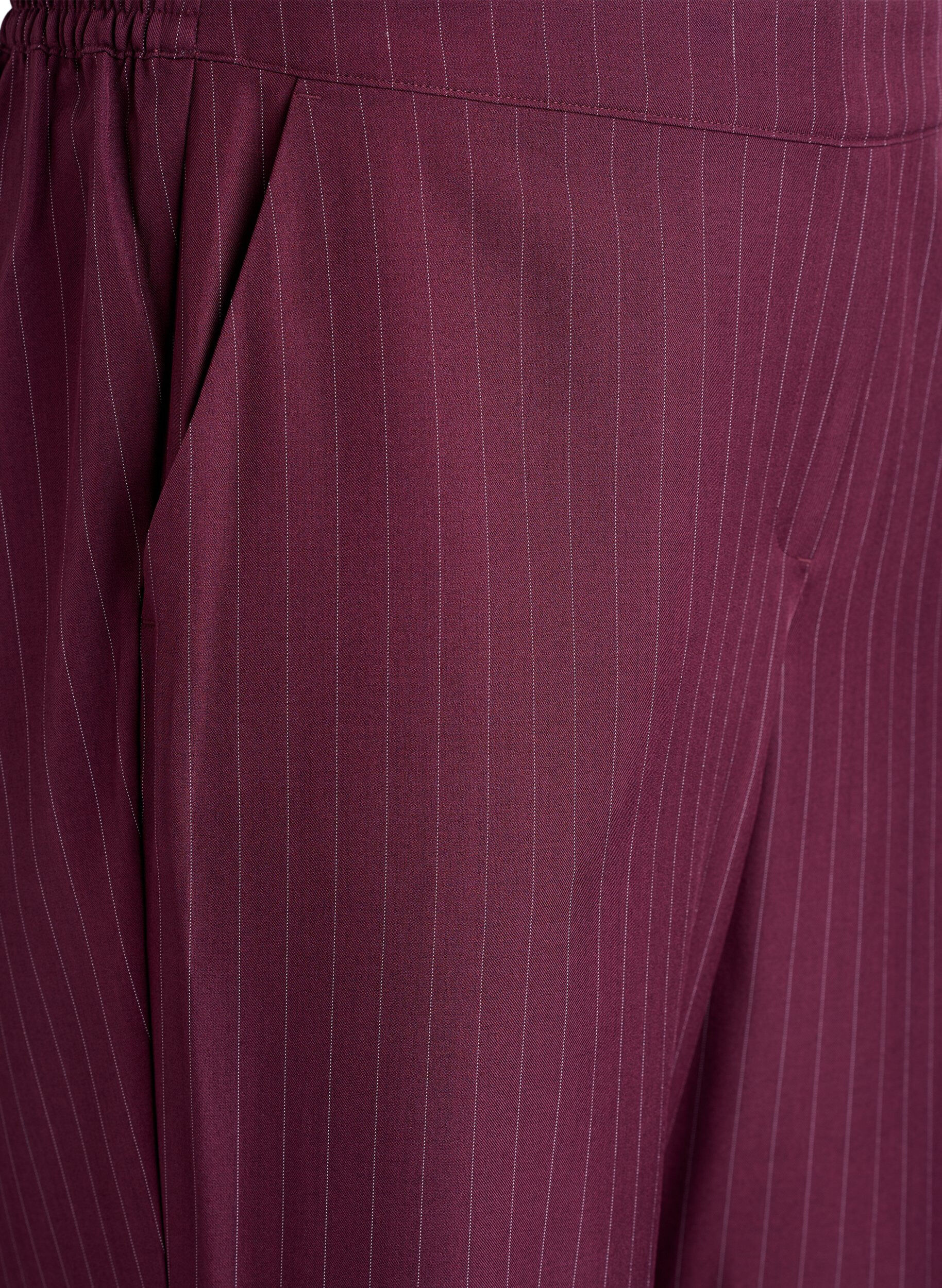 ZizziFLASH - Losse broek met zakken, Rood, Packshot image number 2