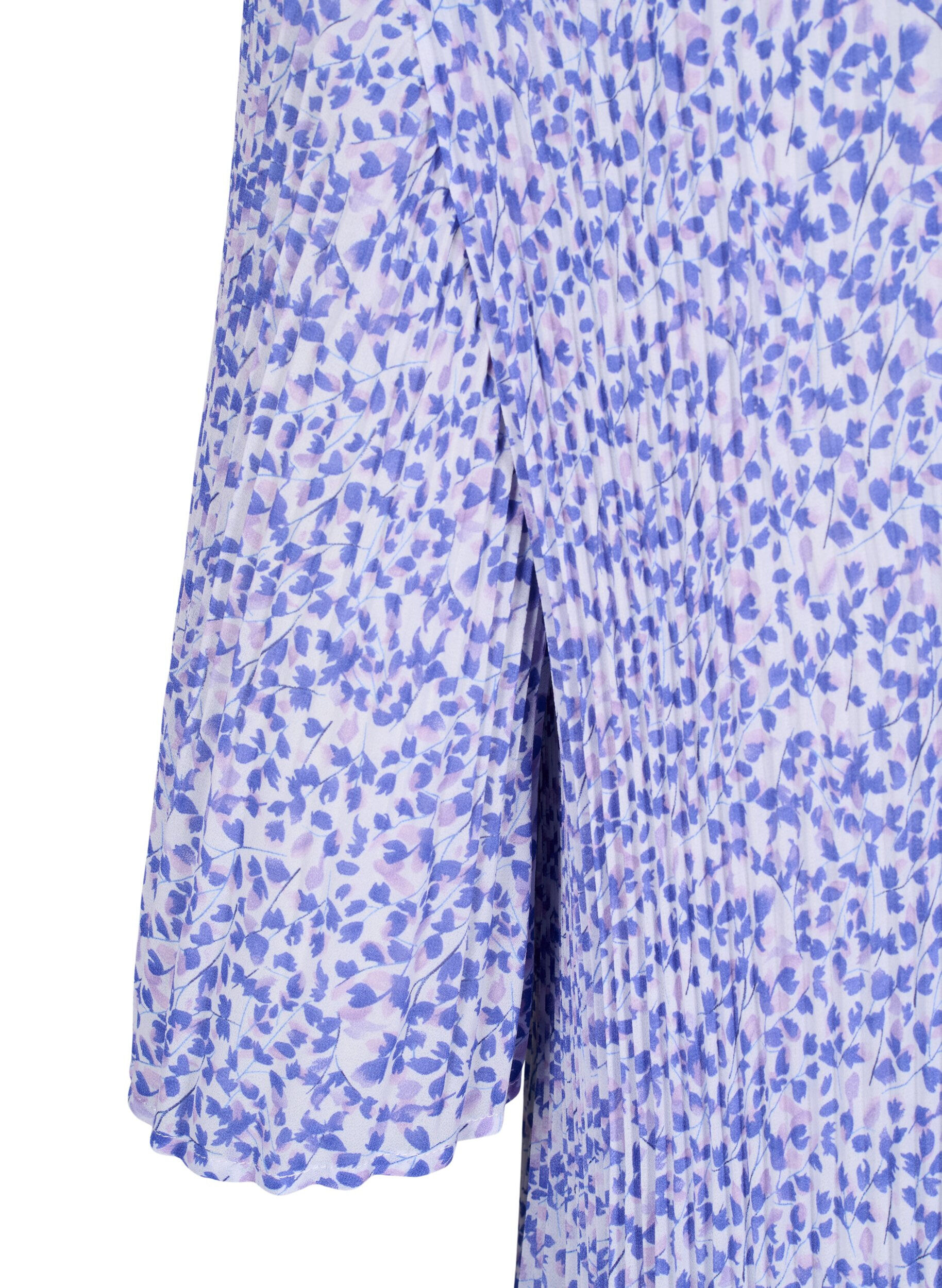 ZizziGebloemde blouse met plooien, Small Flower AOP, Packshot image number 3