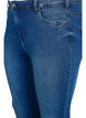 Cropped Amy jeans met rits, Blauw, Packshot image number 2