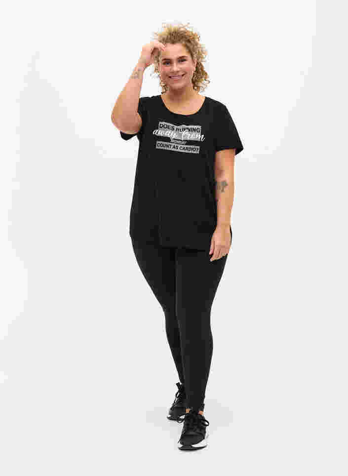 T-shirt de sport avec imprimé, Black Monday, Model image number 2