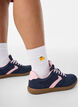 Katoenen sokken met patroon, Wit, Model image number 0