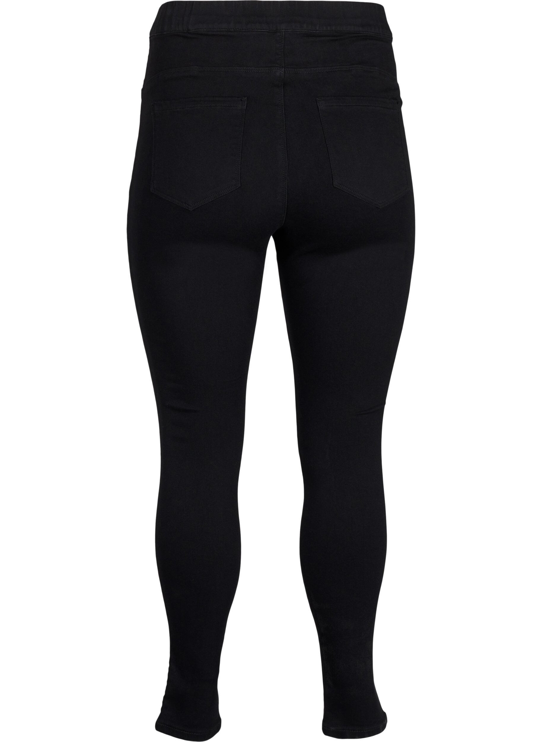 ZizziJeggings met hoge taille, Zwart, Packshot image number 1