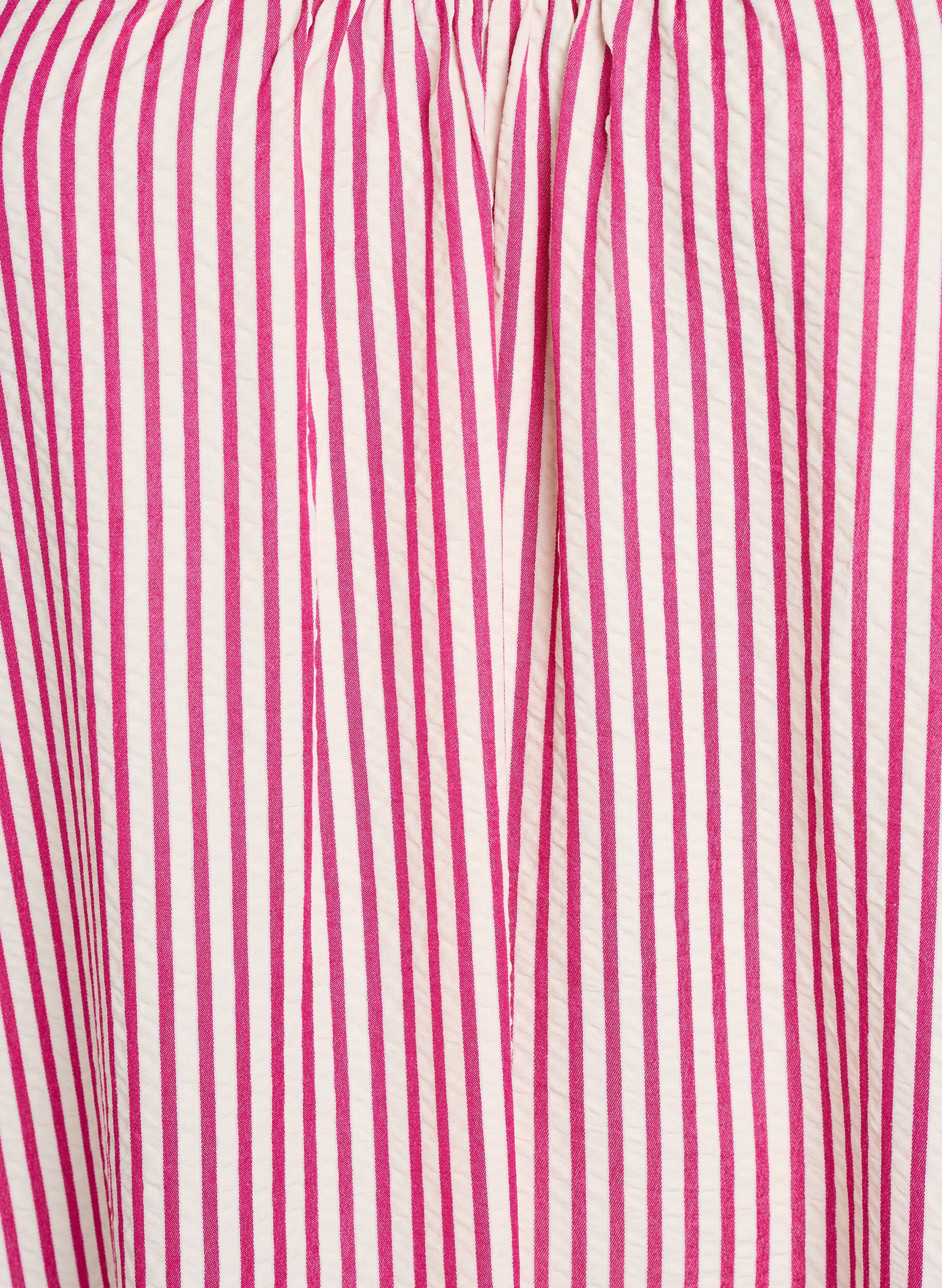 ZizziRobe d'&eacute;t&eacute; &agrave; rayures et &agrave; forme en A, Rose, Packshot image number 2