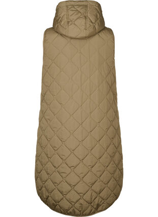 Veste longue matelassée avec fermeture éclair et poches, Bungee Cord , Packshot image number 1