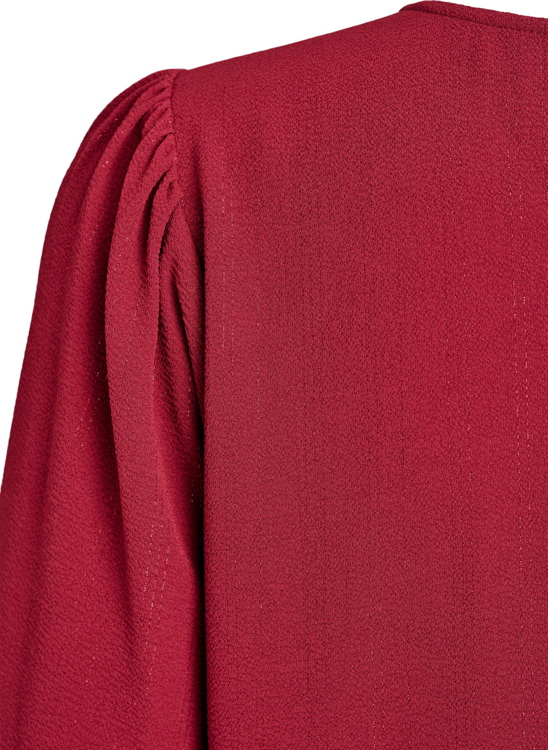 ZizziBlouse avec des paillettes, Bordeaux fonc&eacute;, Packshot image number 3