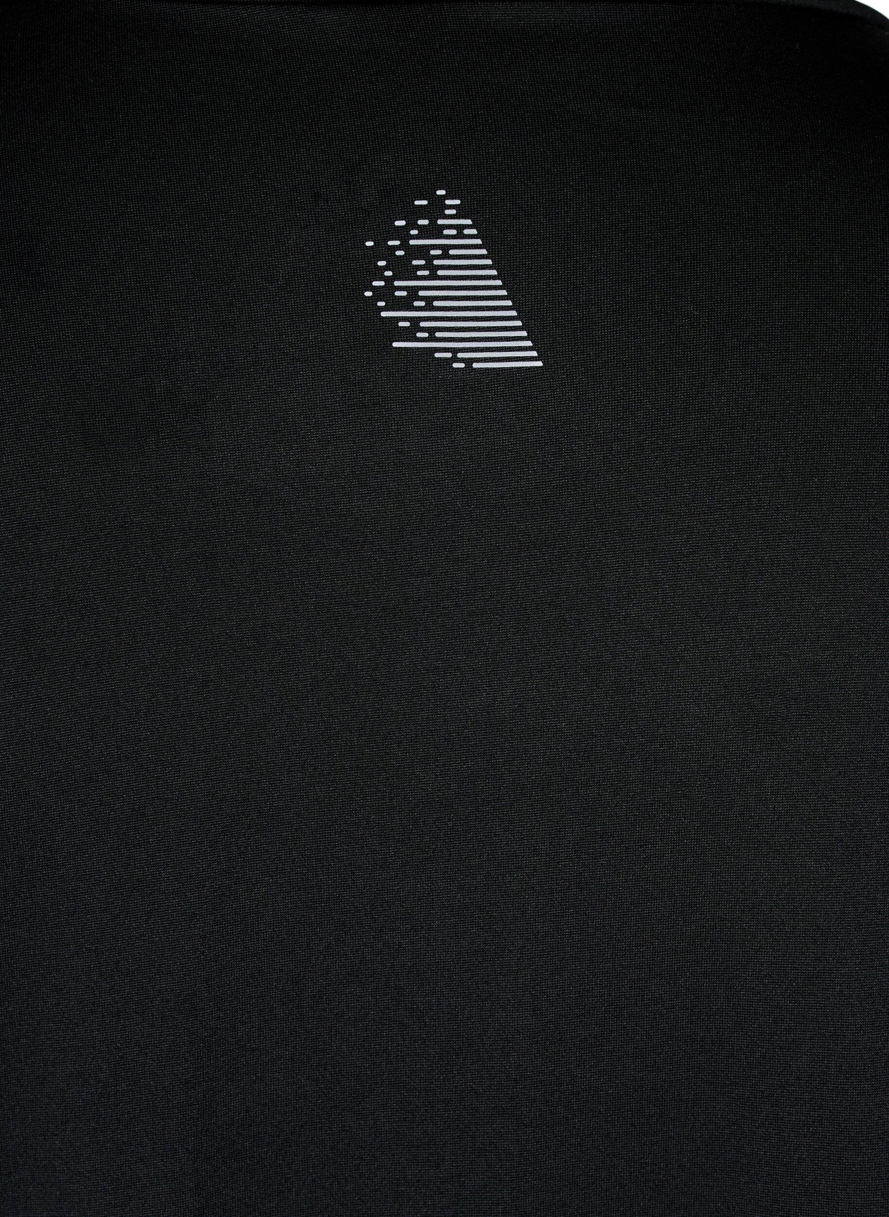 ZizziWorkout top met hoge hals, Black, Packshot image number 3