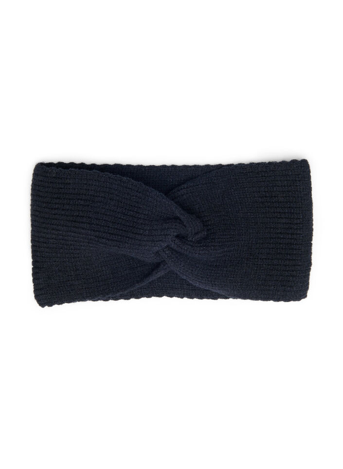 Bandeau en tricot, Black, Packshot image number 0