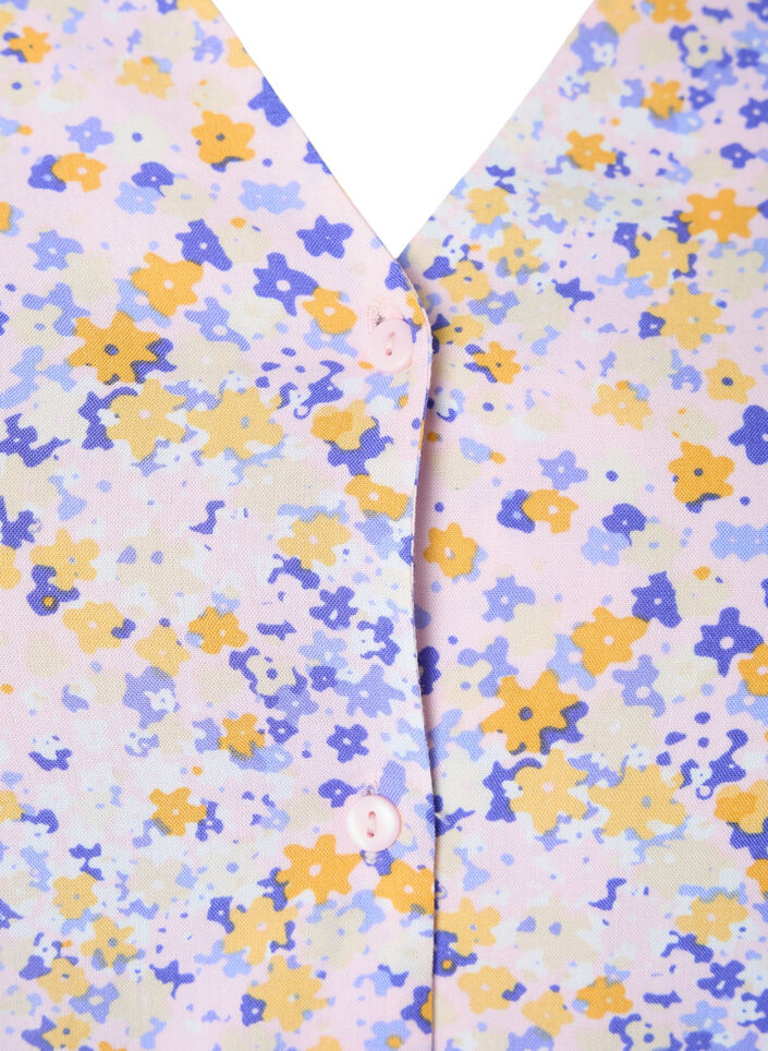 Viscose nachthemd met print , Rood, Packshot image number 2