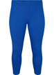 Basic 3/4 legging in viscose, Blauw, Packshot image number 0