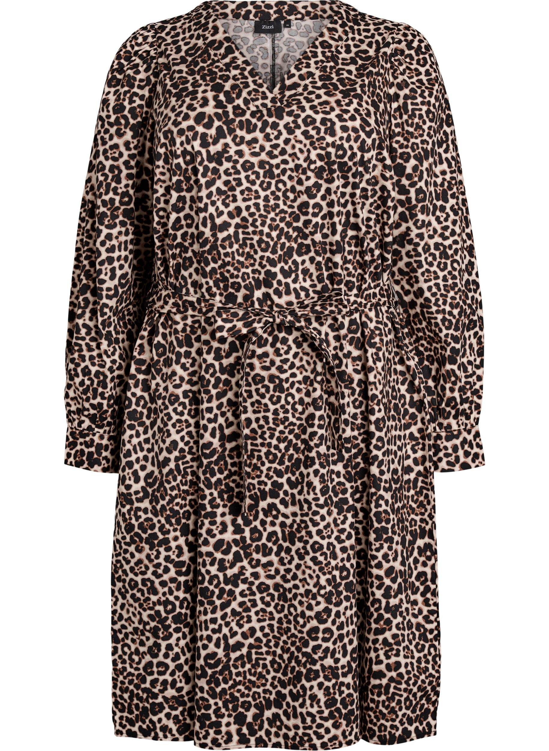 Robe en coton bio avec ceinture &agrave; nouer