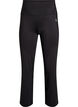 Uitlopende trainingsbroek met hoge taille, Zwart, Packshot image number 0