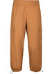 Cargo broek met aanpasbare elastische trekkoord, Sand, Packshot image number 0