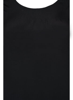 Viscose jurk met rugdetail, Black, Packshot image number 2