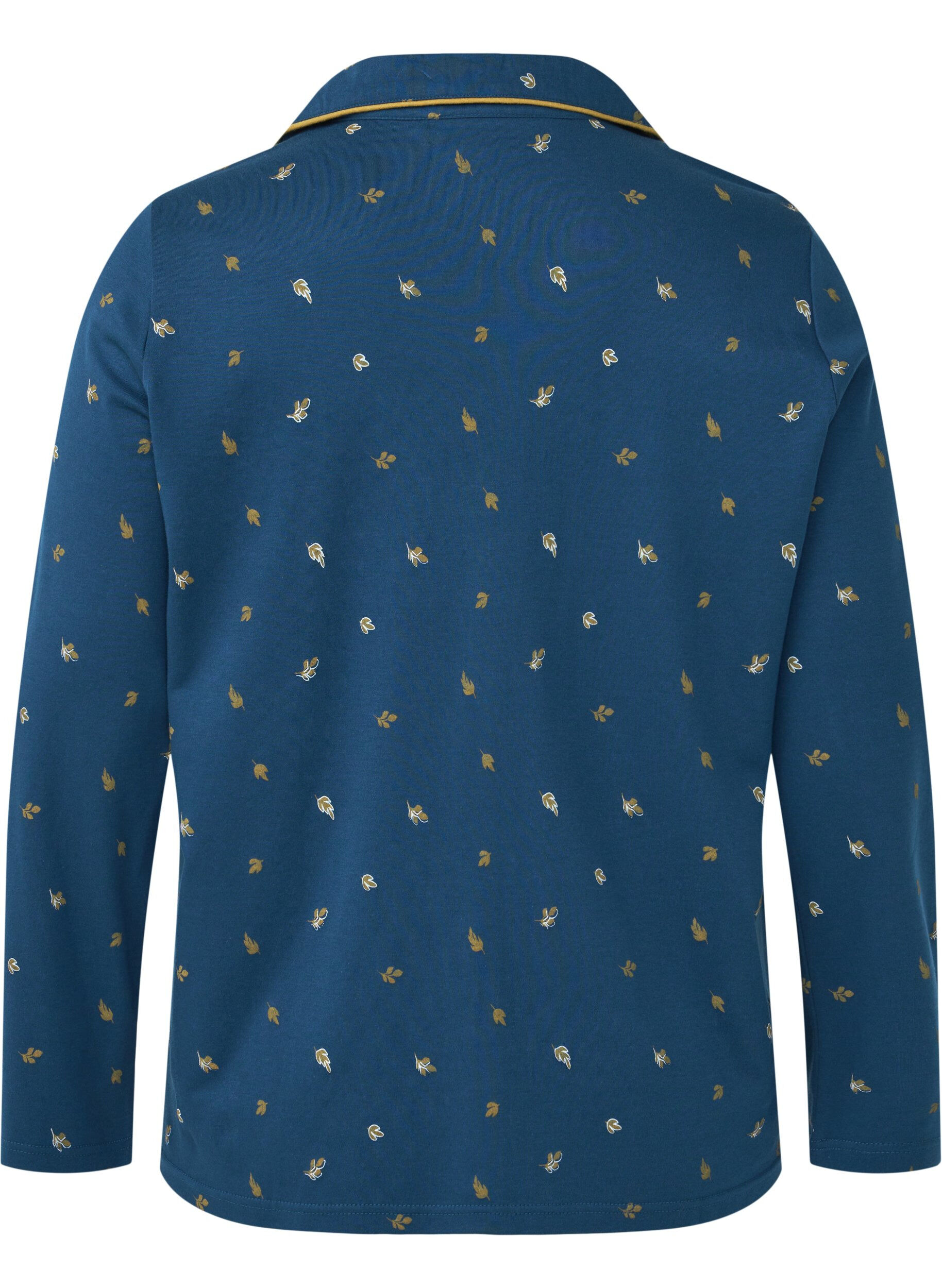 ZizziKatoenen nachthemd, Blue Opal AOP, Packshot image number 1